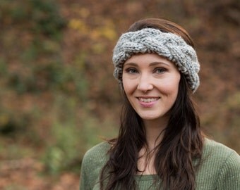 Allison Chunky Knit Braid Women's Headband - Winter Accessories - Made to Order