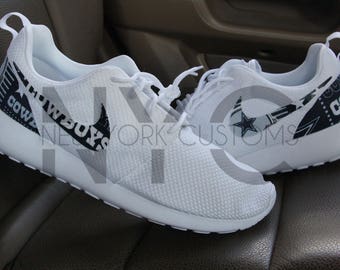 Dallas Cowboys Version 2 Nike Roshe One Run Custom Men Women & Kids