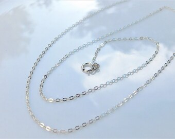 Delicate Thin Chain Necklace / Ultra Dainty Layering Necklace