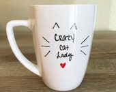 BigMouth Inc. "Crazy Cat Lady" Tasse à Café En Céramique