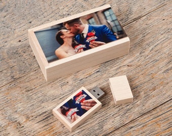 Mini Wooden USB box