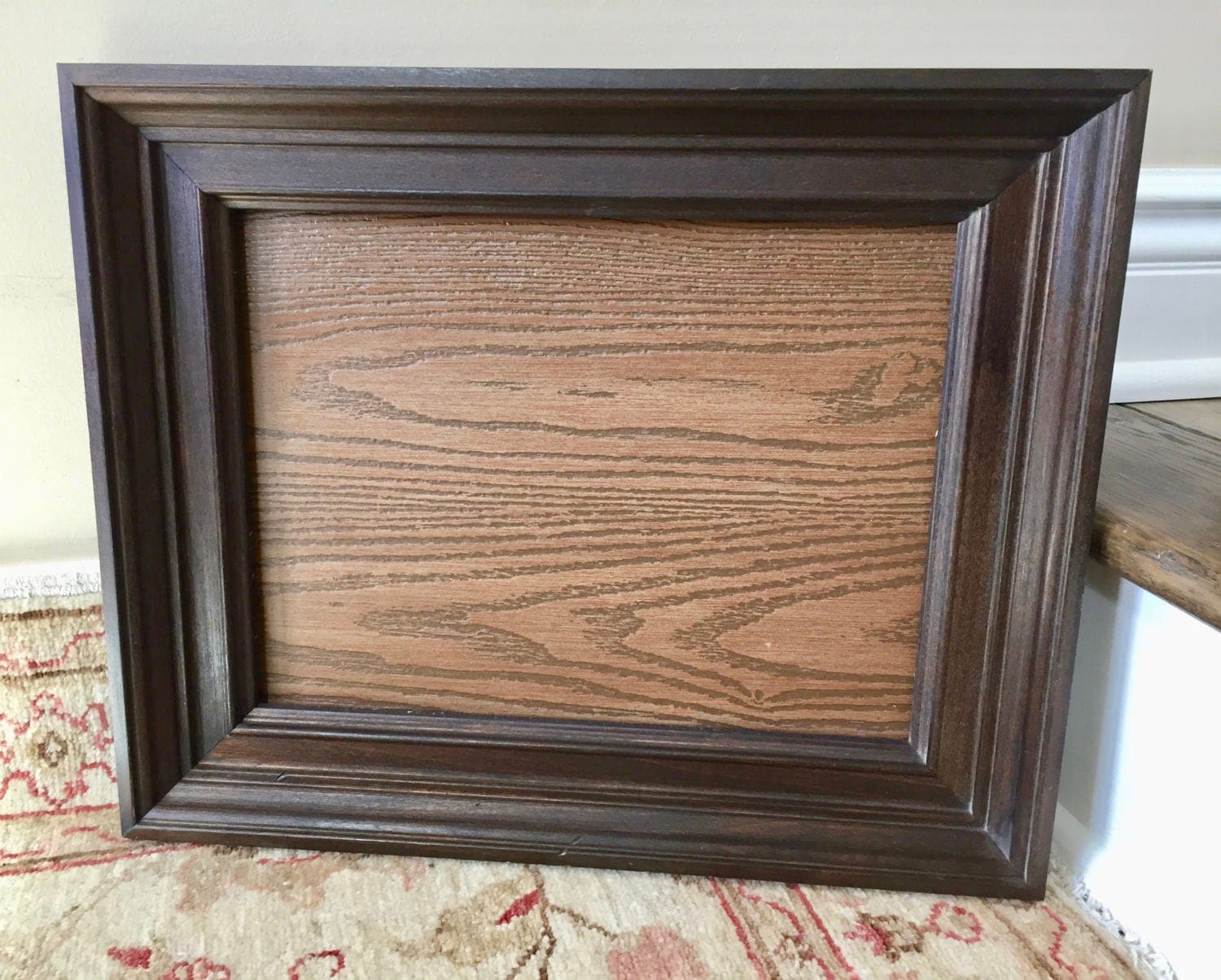 Wood Frame Wood Picture Frame Wood Large Frame 9x12 Frame Art Frame