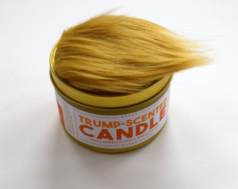 14 oz Anti Trump Trump Scented Candle | Political humor | Funny candle | Funny gift for Democrats | Gift for liberals