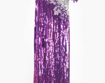 Stunning vintage sequin show girl dress