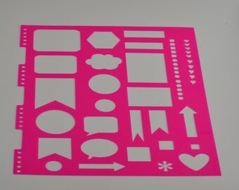 Planner Stencil Perfect for Erin Condren Planner
