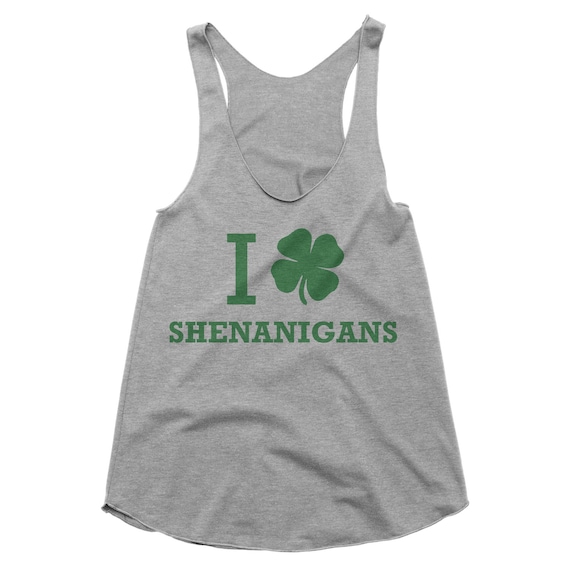 st patricks day tank top