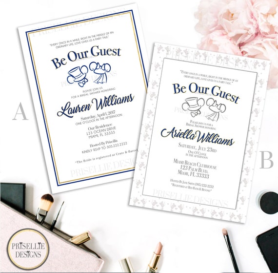Be My Guest Invitations 7