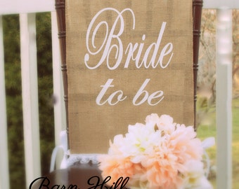 Bridal Shower Chair Cover, Bride Chair, Wedding Shower Chair Decoration, Bride To Be Chair Decoration