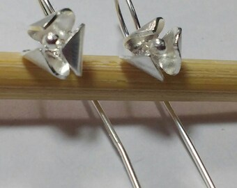 Sterling Silver little flowers earrings