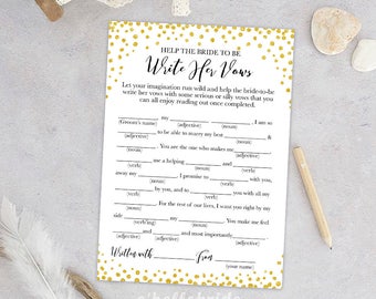 Her vows | Etsy