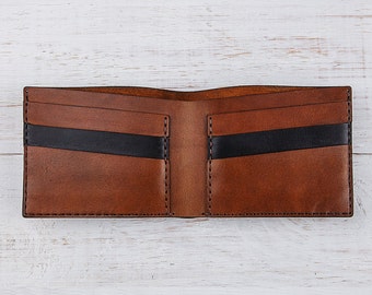 Bifold, Billfold, Thin Wallet, Mens Wallet, Leather Wallets For Men, Mens Personalized Wallet, Card Holder, Engraved Wallet, Custom Wallet