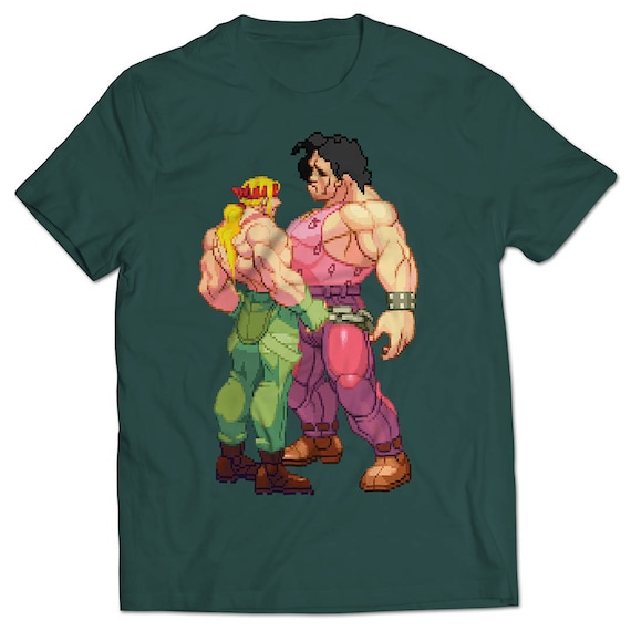 Street Fighter III Alex vs. Hugo T-shirt