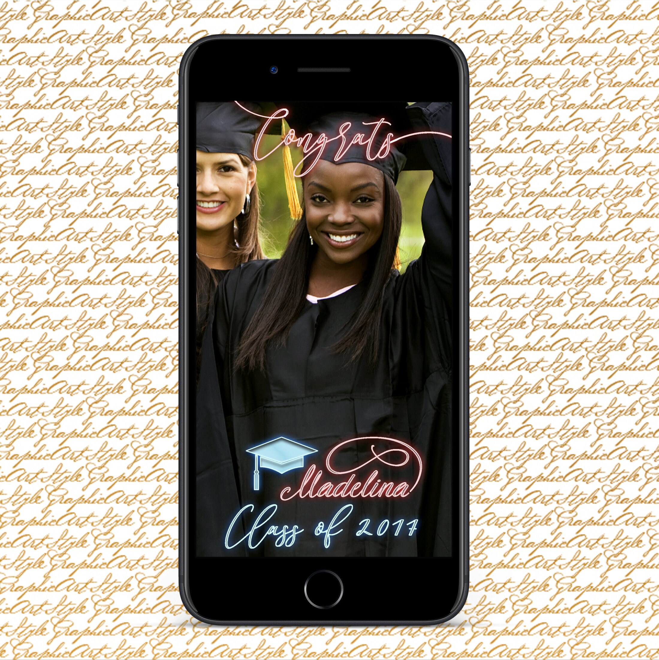 Graduation Snapchat Filter Graduation Geofilter Custom