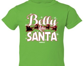 santa belly shirt