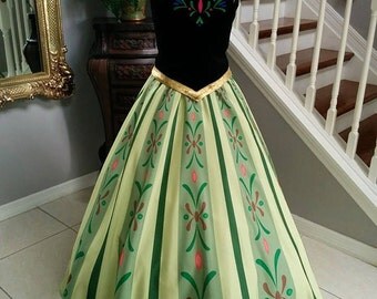Anna coronation dress frozen image Anna coronation dress frozen image