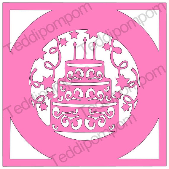 Download birthday svg happy birthday svg birthday cake svg stencil