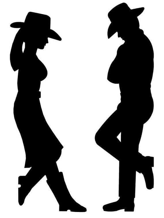 Little Cowgirl Silhouettes Clipart Little Cowgirl Cli - vrogue.co