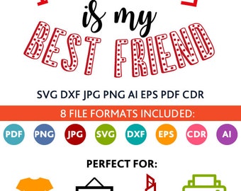 Download Best friends svg | Etsy