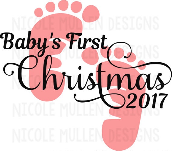 Free Free 103 Baby&#039;s First Christmas Svg Free SVG PNG EPS DXF File