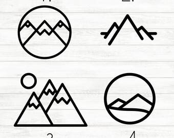 Mountain Decal - Adventure Decal - Jeep Decal - Adventure Awaits Decal - Hiking Decal - Laptop Decal - Mountains Decal - Camping