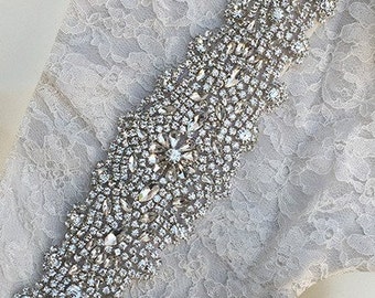 Wedding gown belt and sash, Wedding dress Belt and sash, Rhinestone bridal belt, Wedding gown rhinestone belts, Wedding dress belt bead