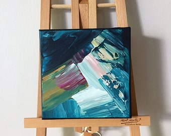 Mini Original Abstract Acrylic Painting