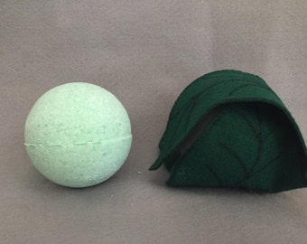 Mallorn Bath Bomb with Necklace or Keychain Lord of the Rings