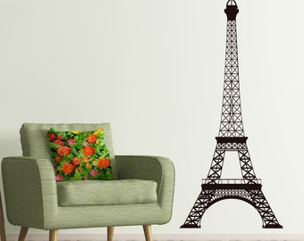 Eiffel Tower Wall Decor wall decal paris | etsy Eiffel Tower Wall Decor wall decal paris | etsy