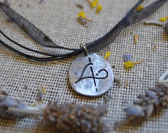 I Do No Harm-Sigil Witchcraft Necklace// Magic Pendant//Sigil Magick//Wicca//Protection Sigil//Witchcraft Jewelry