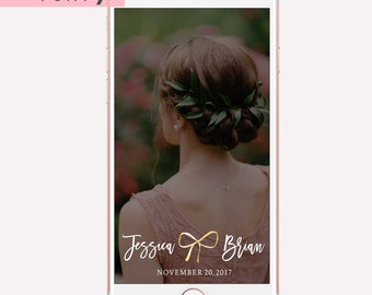 Custom Wedding Snapchat Geofilter, The Wedding Day Geofilter, Wedding Snapchat Filter, Snapchat Geofilter Wedding, Snapchat FIlter, Rustic