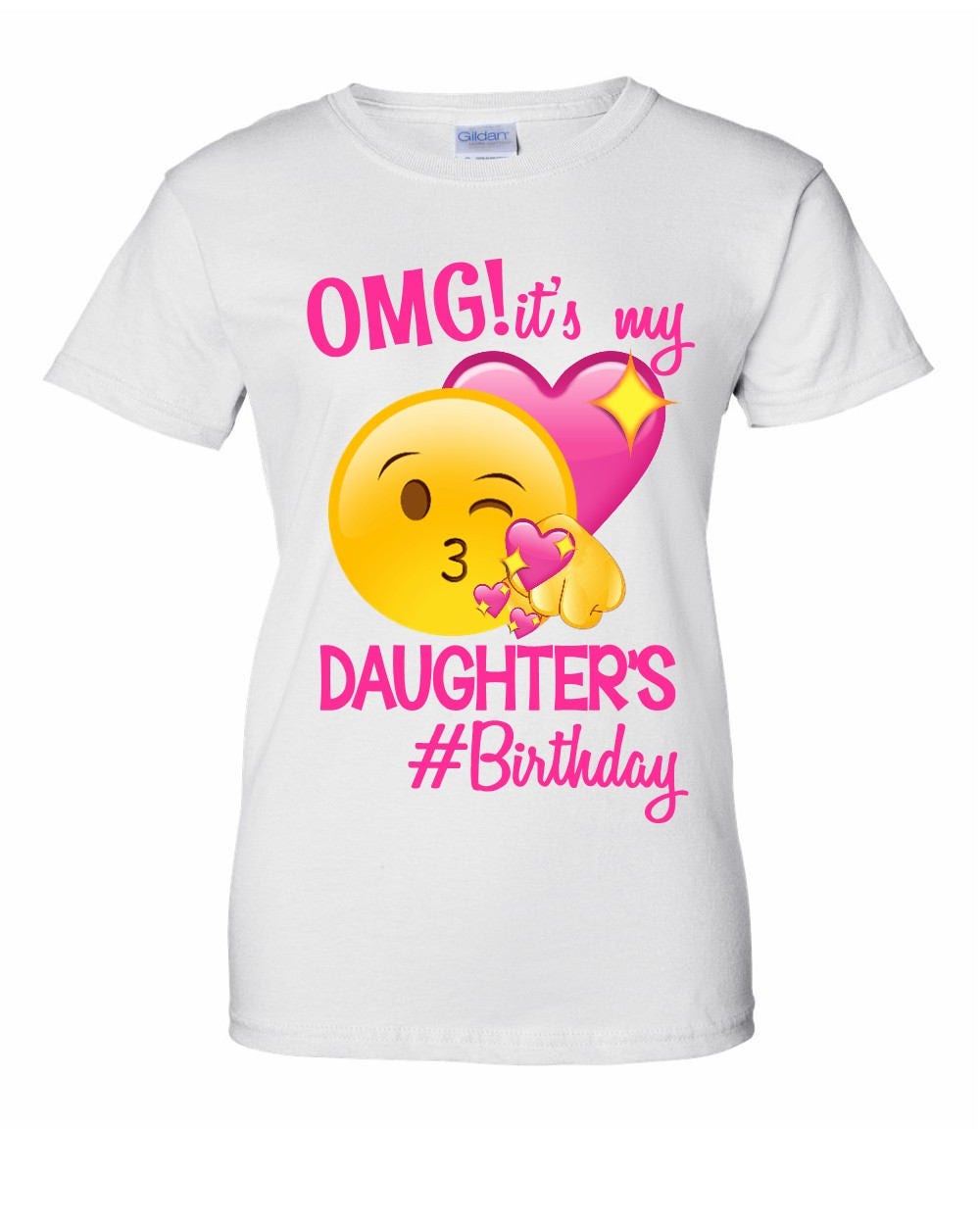 emoji birthday shirt for family