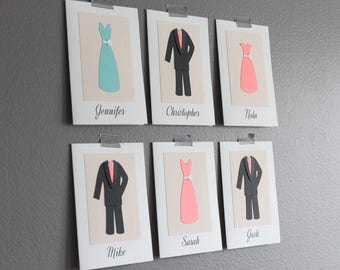 CUSTOM Bridesmaid Thank You Card/ Wedding Thank You Card With Name/ Bridal Party Thank You Card/ Maid of Honor Card/ Jr Bridesmaid Card