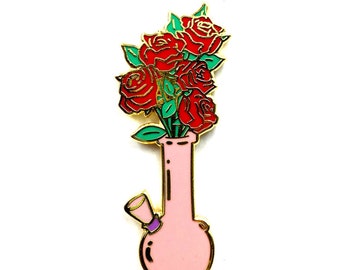 Romantic Bong Lapel pin