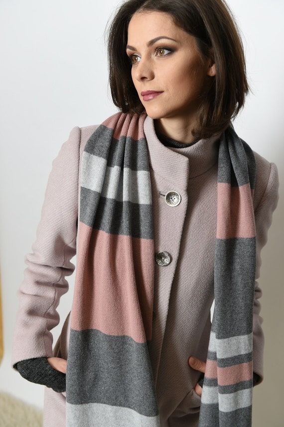 Knit Scarf | Merino Wool Scarf | Cashmere Scarf | Warm Scarf | Winter Scarf | Cashmere wrap | écharpe en cachemir | Kaschmir Schale