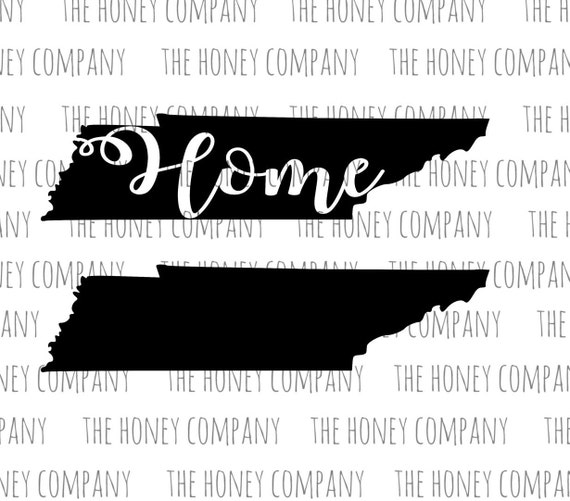 Download Tennessee SVG PNG DXF State Home Outline Instant Download