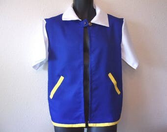 Ash Ketchum Pokemon Jacket Original Series Adult sizes