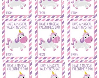 Unicorn valentine | Etsy