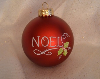 Hand painted Christmas Ball