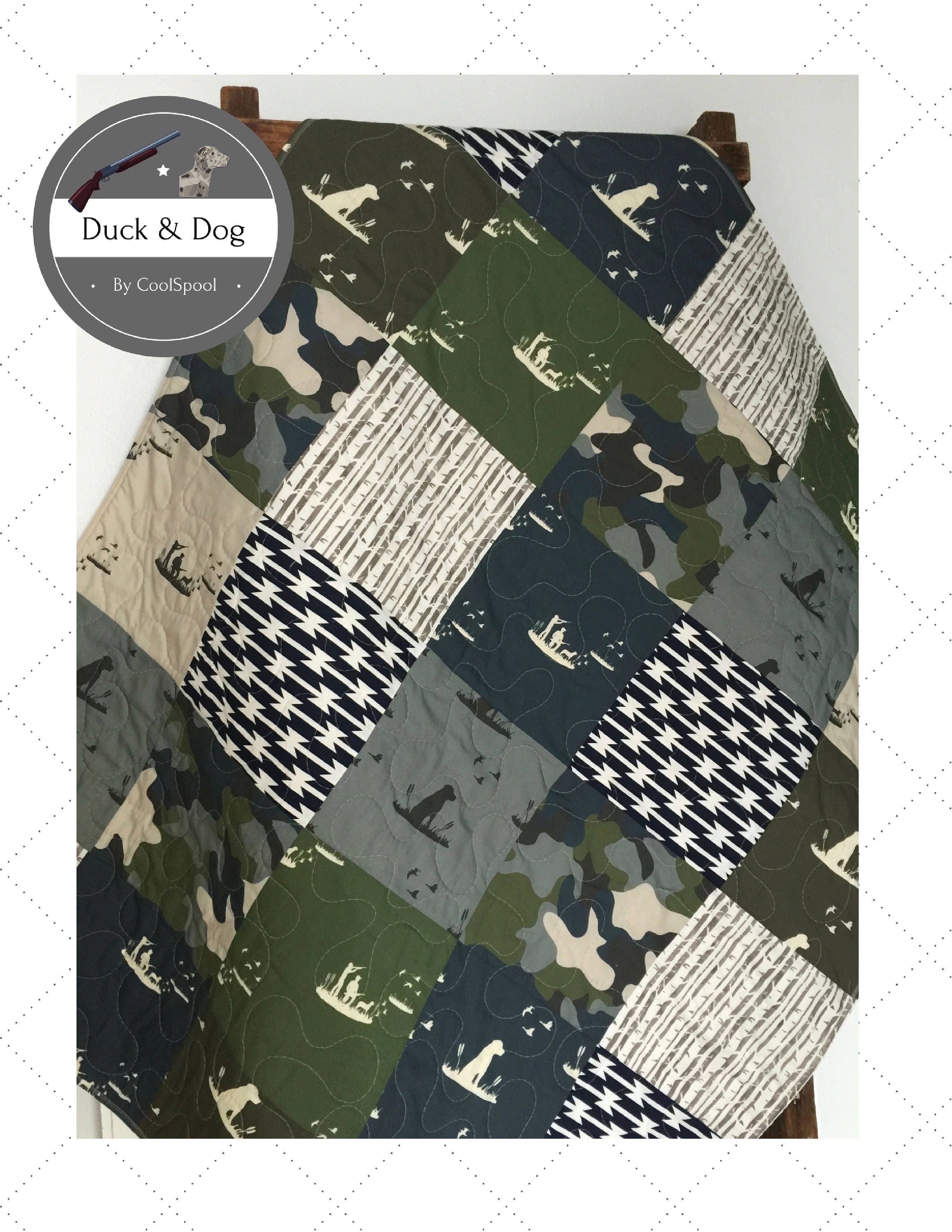 O Crib Bedding Etsy Baby Quilt Boy Crib Bedding Duck Hunting Ducks Dogs And
