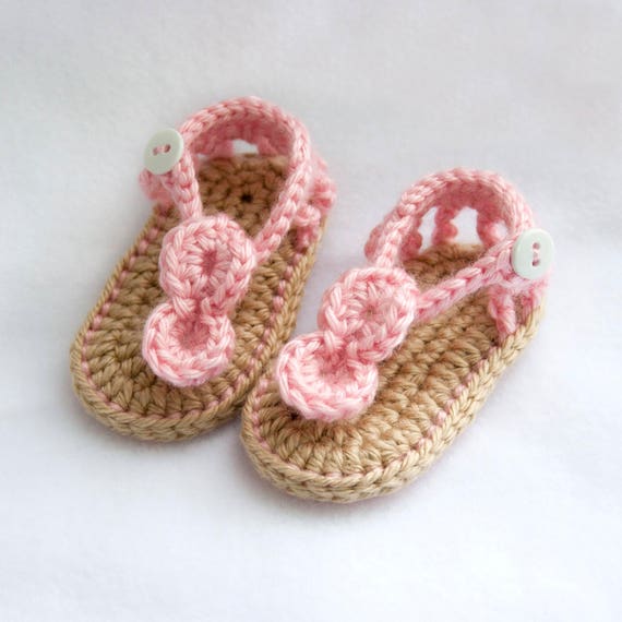 Easter Baby Shoes Spring Baby Girl Sandals Crochet Baby