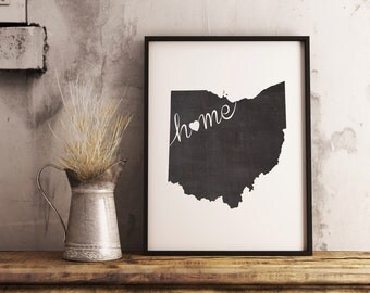 Ohio Wall Art ohio wall art | etsy Ohio Wall Art ohio wall art | etsy