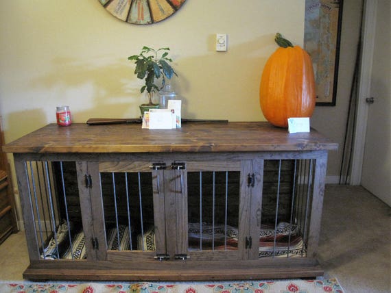 Dog House Coffee Table - Turn an Old Table Into a New Pet Bed - DipFeed / This dog house side table is 30 inches long, 19 inches wide and 21 inches high.