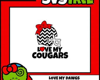 Football Helmet SVG Football SVG Bow SVG digital cut files football mom svg Cricut Design Space Cricut Explore Silhouette Studio