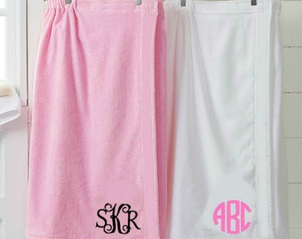 monogrammed wrap personalized towel