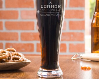 graduation gift ideas, boyfriend gift ideas, gift for groom, custom beer glasses, personalized beer glass, anniversary gifts for him