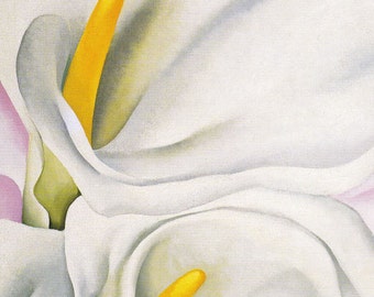 Calla lily painting | Etsy