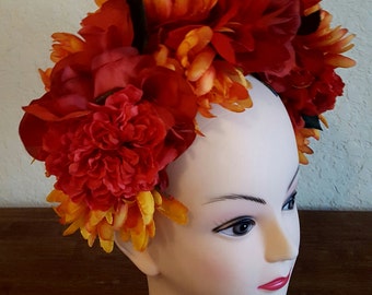 dia de los muertos flower crown