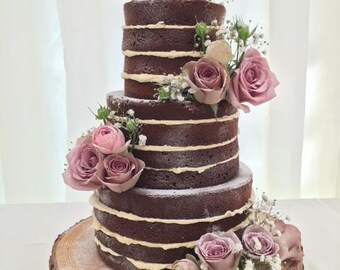 Gorgeous 15 Rustic Log Slice X 3 Thick Ideal For Wooden Wedding Cake Gorgeous 15 Rustic Log Slice X 3 Thick Ideal For Wooden Wedding Cake