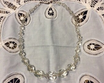 Vintage Edwardian Rock Crystal necklace
