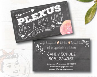 plexus Business Card, plexus chalkboard, New slim, Pink Drink, Pink Drink Update, plexus Swag